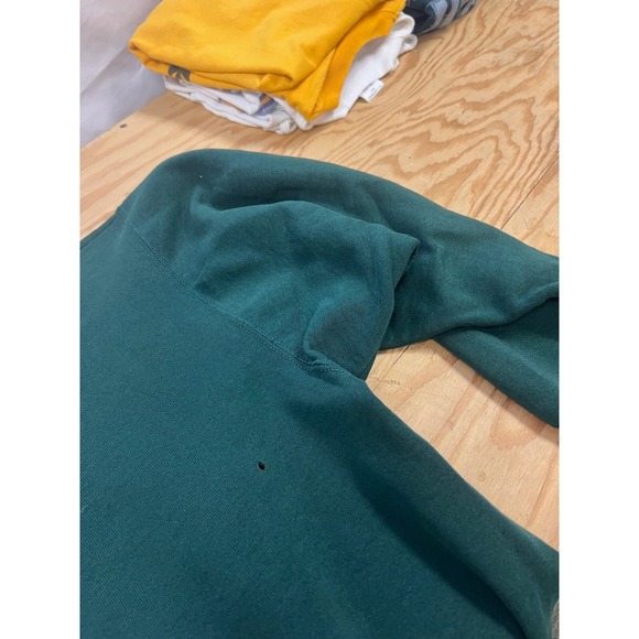 Vintage North Dakota State University Sweatshirt Mens XL Green 1990s - Picture 11 of 11